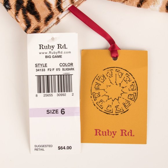 Ruby Rd. Shiny Leopard Design Jacket - NWT - Picture 5 of 5